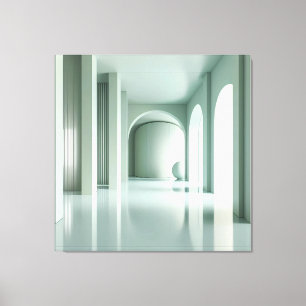 Toile Pièce avec mur à structure verticale