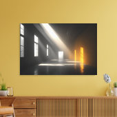 Toile Pièce Cinématique Vide Faisceaux de Lumière Émouva (Insitu(Salon))