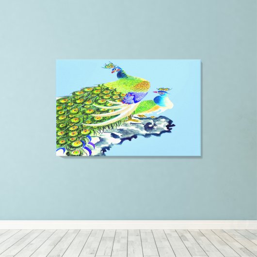 Toile Pièce debout 3 enroulée (Insitu (Plancher de Bois))