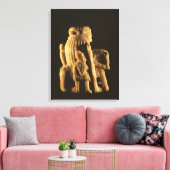 Toile Pièce d'échecs du chevalier (Insitu(Salon))