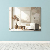 Toile Pièce minimaliste (Insitu (Plancher de Bois))