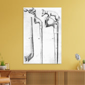 Toile Pièces fumantes (Insitu(Salon))