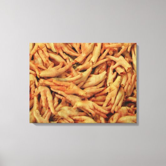 Toile Pieds de poulet cru (Recto)