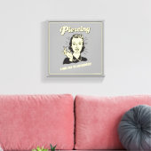 Toile Piercing : Une fille doit s'adapter (Insitu(Salon))