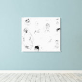 Toile Pierre A Renoir | Arabes (Insitu (Plancher de Bois))