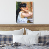 Toile Pierre A Renoir | Fille la coiffant (Insitu(Chambre))