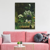 Toile Pierre A Renoir | Fleurs dans une serre (Insitu(Salon))