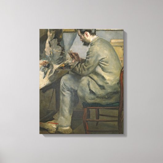 Toile Pierre A Renoir | Frédéric Bazille à son Easel (Recto)