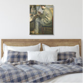 Toile Pierre A Renoir | Frédéric Bazille à son Easel (Insitu(Chambre))