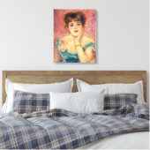 Toile Pierre A Renoir | Portrait de Jeanne Samary (Insitu(Chambre))