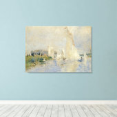 Toile Pierre A Renoir | Regatta à Argenteuil (Insitu (Plancher de Bois))