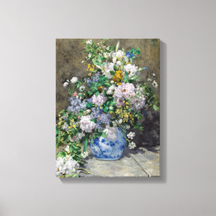 Toile Pierre-Auguste Renoir - Bouquet printanier