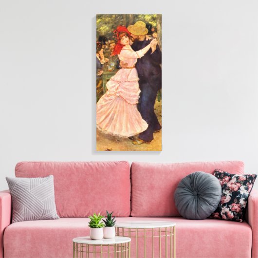 Toile Pierre-Auguste Renoir Danse à Bougiva (Insitu(Salon))