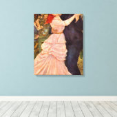 Toile Pierre-Auguste Renoir Danse à Bougiva (Insitu (Plancher de Bois))