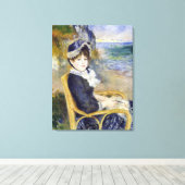 Toile Pierre-Auguste Renoir - En bord de mer (Insitu (Plancher de Bois))