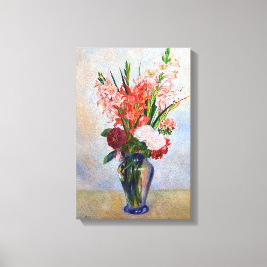 Toile Pierre-Auguste Renoir - Glaïeuls (Recto)