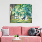 Toile Pierre-Auguste Renoir - La Fête à Saint-Cloud (Insitu(Salon))
