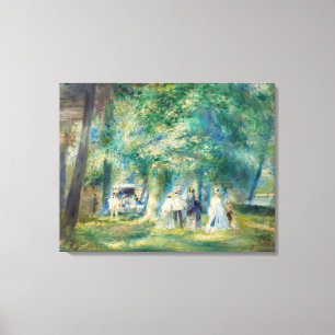 Toile Pierre-Auguste Renoir - La fête à Saint-Cloud