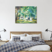 Toile Pierre-Auguste Renoir - La fête à Saint-Cloud (Insitu(Chambre))