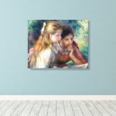 Toile Pierre-Auguste Renoir - La Lecture (Insitu (Plancher de Bois))