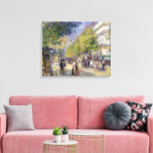 Toile Pierre-Auguste Renoir - Paris, Grands Boulevards (Insitu(Salon))
