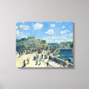 Toile Pierre-Auguste Renoir - Paris, Pont-Neuf