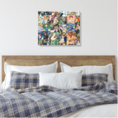 Toile Pierre-Auguste Renoir - Patchwork de chefs-d'œuvre (Insitu(Chambre))