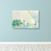 Toile Pierre-Auguste Renoir - Régate à Argenteuil (Insitu (Plancher de Bois))