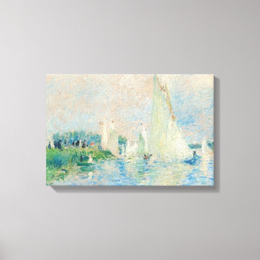 Toile Pierre-Auguste Renoir - Régate à Argenteuil (Recto)