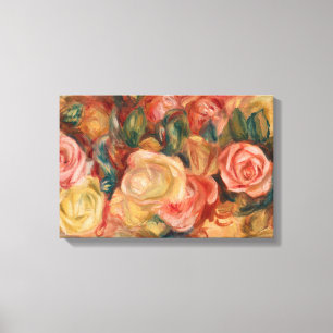 Toile Pierre-Auguste Renoir - Roses