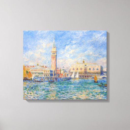 Toile Pierre-Auguste Renoir - Venise, le Palais des Doge (Recto)