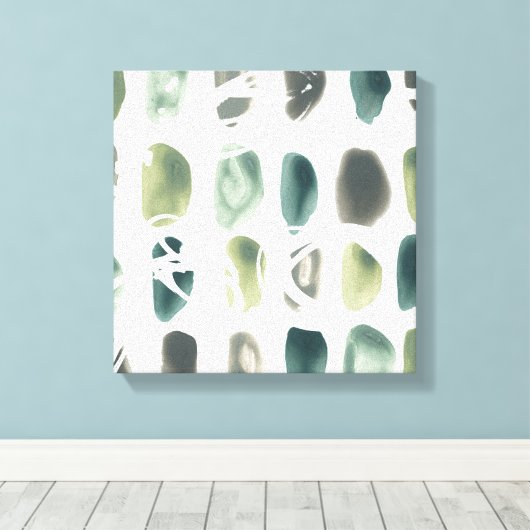 Toile Pierre de rune - Vert (Insitu (Plancher de Bois))