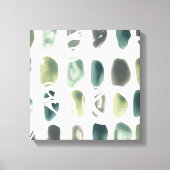 Toile Pierre de rune - Vert (Recto)