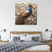 Toile Pierre majestueuse Métallurgique Bas-Relief (Insitu(Chambre))