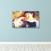 Toile Pierre Renoir - Le Rêveur (Insitu (Plancher de Bois))