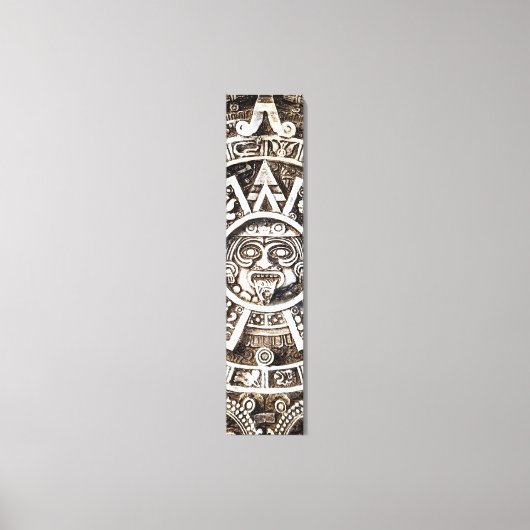 Toile Pierre sculptée Mayan Aztec MesoAmerican Sun Calen (Recto)