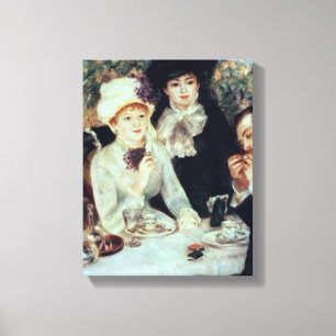Toile Pierre un Renoir l'extrémité du déjeuner