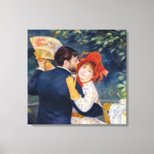 Toile Pierre un Renoir   une danse dans le pays