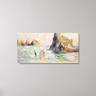Toile Pierre une baie de Renoir Moulin Huet, Guernesey