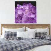 Toile Pierres brutes d'Améthyste (Insitu(Chambre))