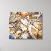 Toile Pierres de géode poli (Recto)