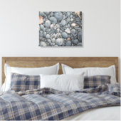 Toile Pierres de plage Coques Galets Rochers Peinture Ar (Insitu(Chambre))