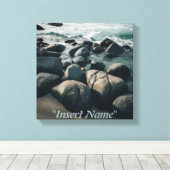 Toile Pierres de sérénité (Insitu (Plancher de Bois))