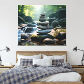 Toile Pierres empilées (Insitu(Chambre))