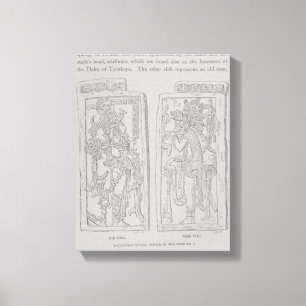 Toile Pierres sculptées du 'temple du