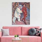 Toile Pierrot et Arlequin (Insitu(Salon))