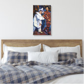 Toile Pierrot et Arlequin, Mardi Gras de Paul Cézanne (Insitu(Chambre))