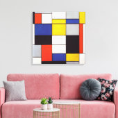 Toile PIET MONDRIAAN - Composition A 1923 (Insitu(Salon))