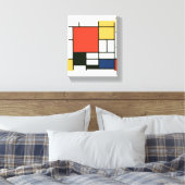 Toile Piet Mondrian - Composition (Insitu(Chambre))