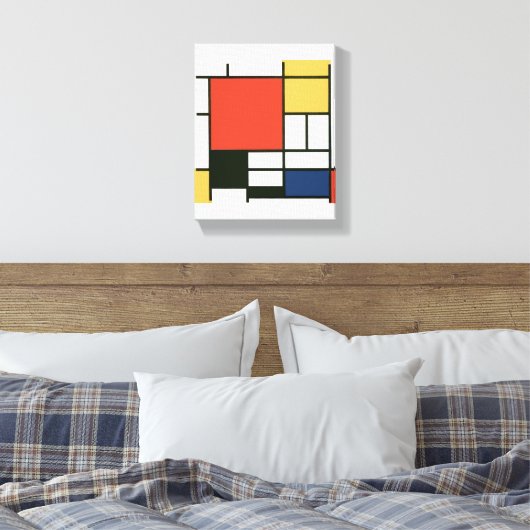 Toile Piet Mondrian - Composition (Insitu(Chambre))